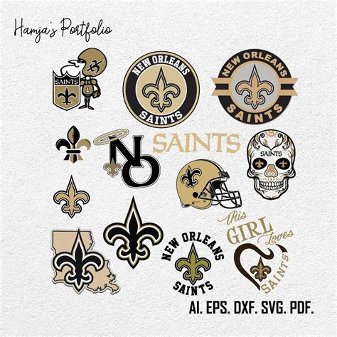 New Orleans Saints Logo SVG - MasterBundles