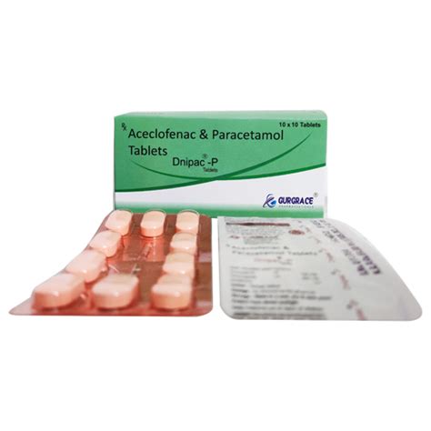 DNIPAC-P Tablets Gurgrace Pharmaceuticals