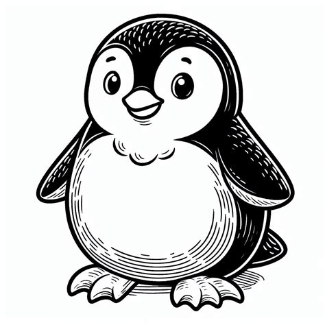 Mewarnai Gambar Penguin untuk Anak-anak - Suarmath