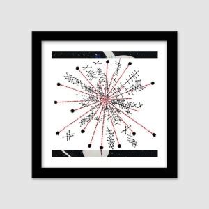 Eureka Designs Dots Abstract Laminated & Wall Mounted Photographic ...