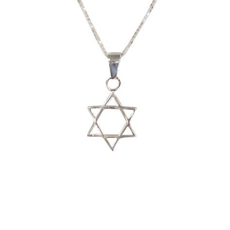 Star of David Necklace - 925 Silver – Holyland Marketplace