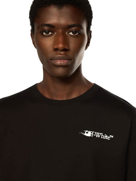 Ink Arrow Skate Sweatshorts in BLACK - WHITE for Men | Off-White™