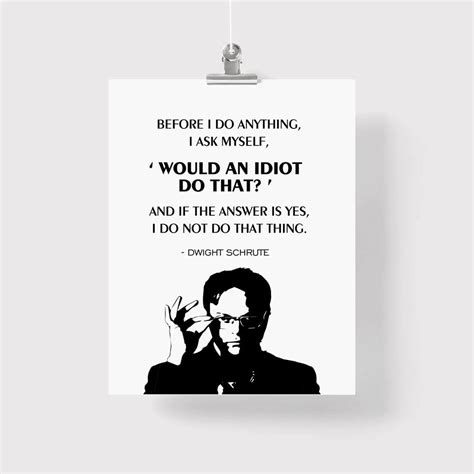 TSD Studio The Office Dwight Schrute Poster - Funny Wall Art India | Ubuy