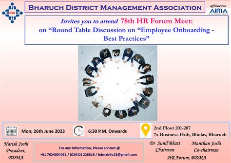 Welcome to BDMA - Bharuch District Management Association