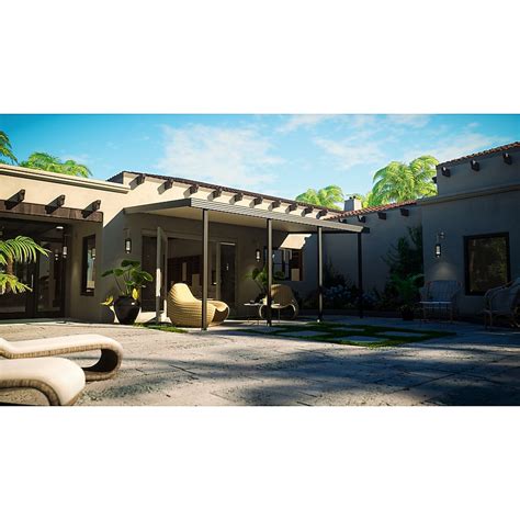 Four Seasons OLS TWV 16-Feet x 12-Feet Dark Bronze Frame/Ivory Roof ...