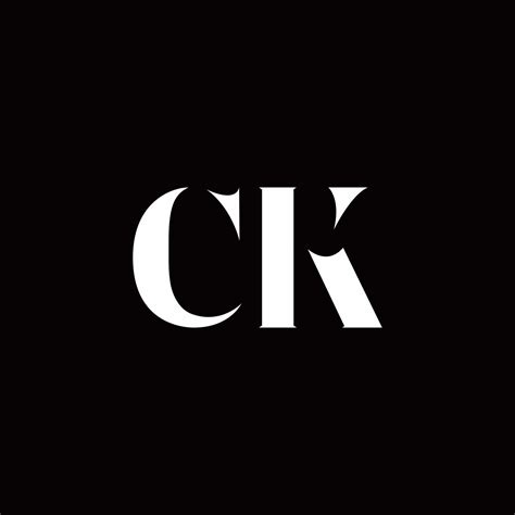 CK Logo Letter Initial Logo Designs Template 2767533 Vector Art at Vecteezy