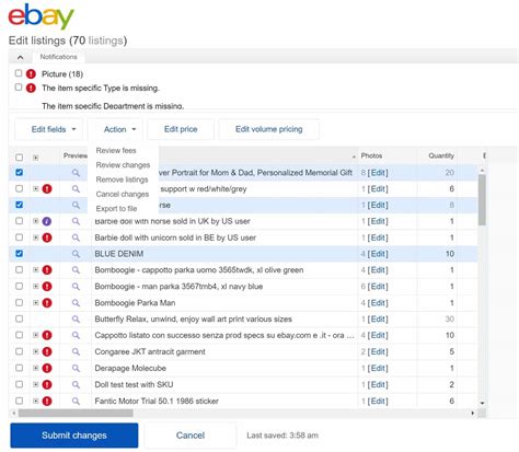 How do I bulk-edit my listings? And when should I do it? - Nembol