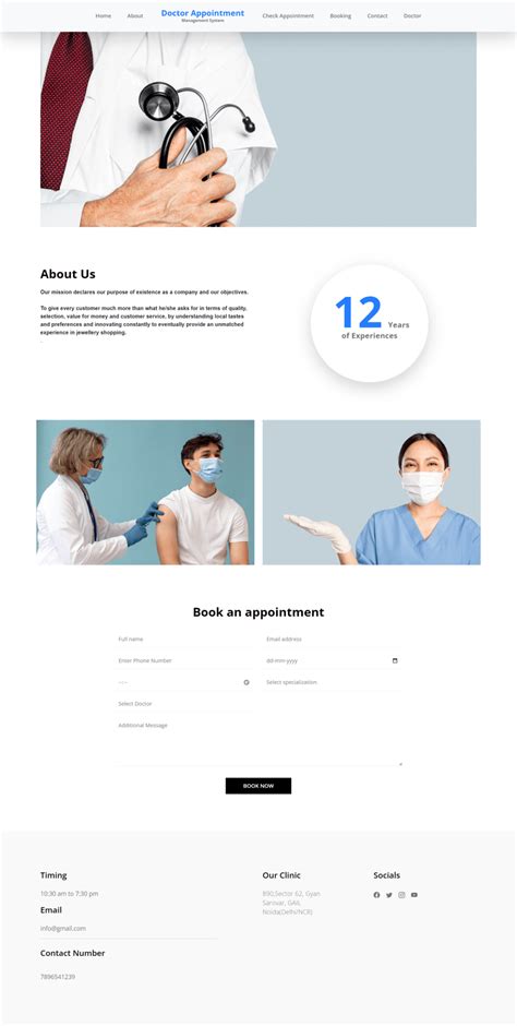 Image result for Doctor Appointment Booking HTML CSS MySQL