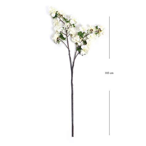 Shop White Azalea Faux Flower Stem Single - at Best Price Online in India