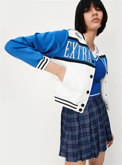 Buy Women Colourblock Varsity Jacket Online at just Rs. 1699.0 ...