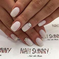 Wedding White Nail by 43 Pretty Wedding Nail Ideas For Brides To Be Stayglam Wedding White Nail