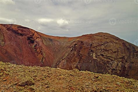 orignal volcanic landscapes from the Spanish island of Lanzarote ...