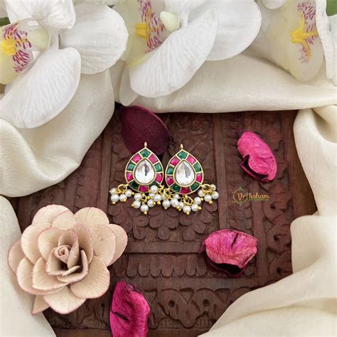 Vriksham Tilak Shape Maharashtrian Style Press Bugadi-Pearls-J3087 ...