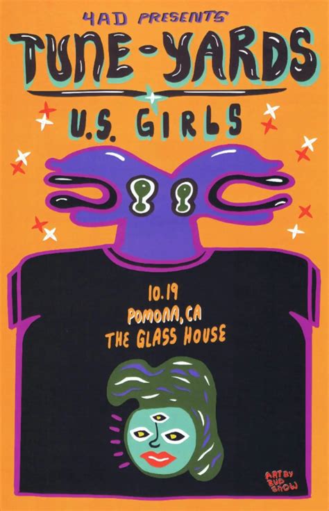 The poster for the show at The Glass House in Pomona, CA on 10-19-18 ...