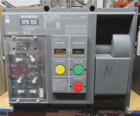 Westinghouse SPB100 800A 600V LSIG EO/DO -IC55- RECON -TEST REPORT ...