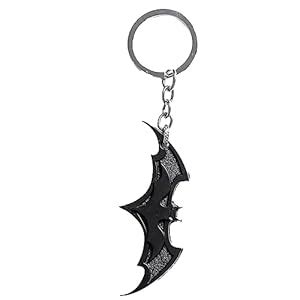 RainSound Superhero Classic Logo Keychain (Black) : Amazon.in: Fashion