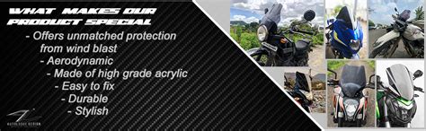 Autologue Design Xpulse Visor/Windshield - Quick Mount with Stock Bolts ...