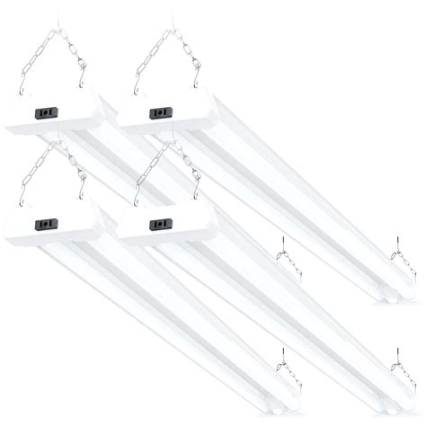 Sunco Motion Sensor 4ft Led Shop Light Garage Lights Ceiling ...