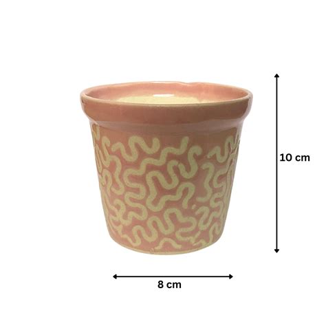 Ceramic Pink Colour Pot Home, Indoor Décor & Gifting – Indian Gardens
