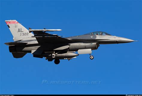 87-0322 United States Air Force General Dynamics F-16C Fighting Falcon ...