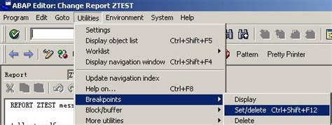 SAP ABAP Debugging 的图像结果