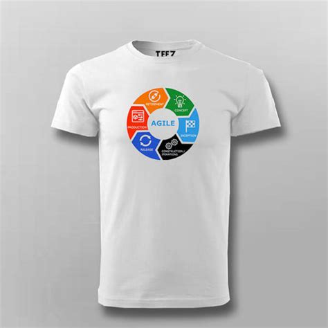 Agile Lifecycle Expert Men's T-Shirt – Embrace Flexibility - TEEZ.in