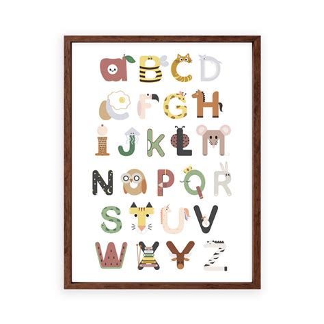 Alphabets Wall Art – Magu