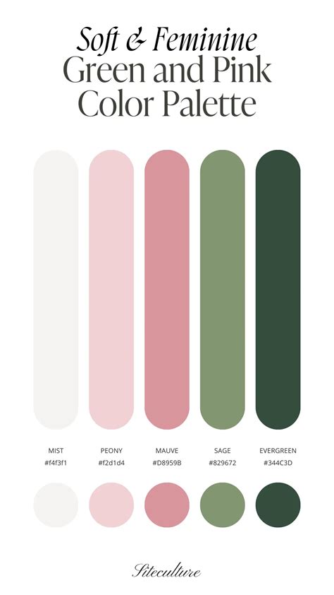 7 Stunning Green and Pink Color Schemes for Your Next Project - Siteculture