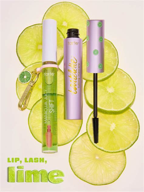 lime-coded maracuja juicy lip & cheek shift – Tarte™