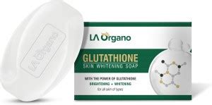 LA Organo Glutathione Skin Lightening & Brightening Soap For All Skin ...