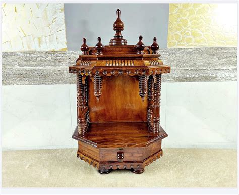Art Galore Valley Premium Wooden mandir | Indian Temple | Hand Made ...