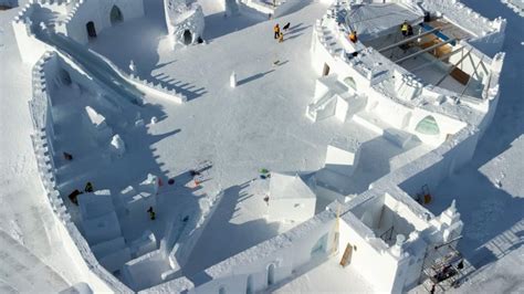 Enormous snow castle part of annual Yellowknife festival | The Moment ...