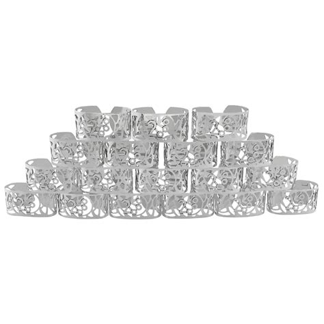 Sterling Silver Napkin Rings Contemporary (2000) For Sale at 1stDibs ...