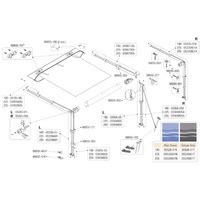 Fiamma tension arm 190 for Caravanstore 05 Fiamma item number 03567-05 ...