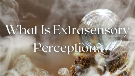 Image result for Define Extrasensory Perception