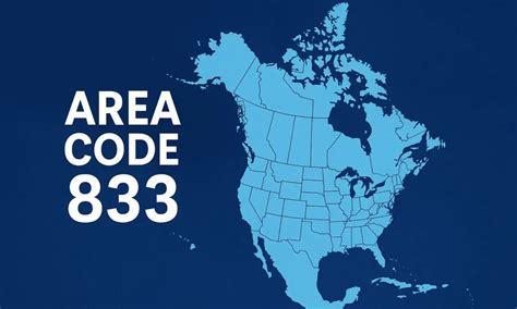 Image result for 833 Area Code Map
