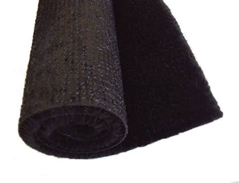 Black car carpet - automotive carpet 1.5m wide (5ft) sold per running ...