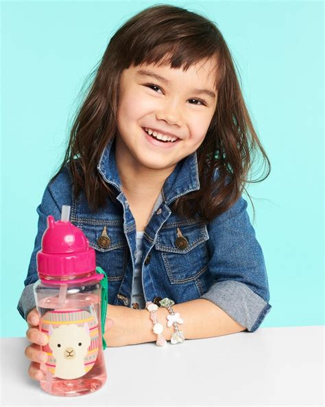 Buy Skip Hop Zoo Back To School Straw Bottle PP Llama - Sipper For Ages ...