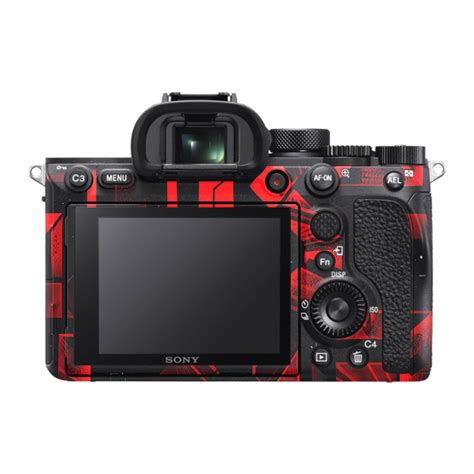 Cyber Maze Circuit Sony A7R IV Camera Skin