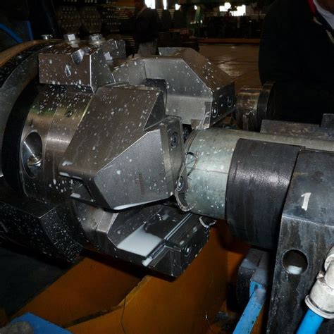 Image result for Steel Pipe Threading Machine