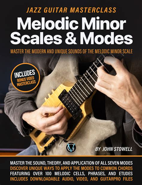 Melodic Minor Scales and Modes by John Stowell - GuitarVivo