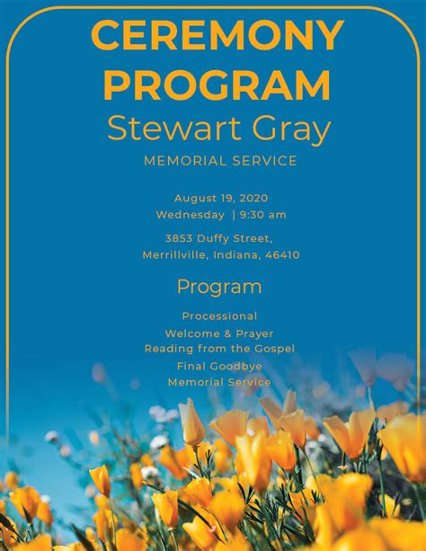 Image result for Program Ceremony Sample