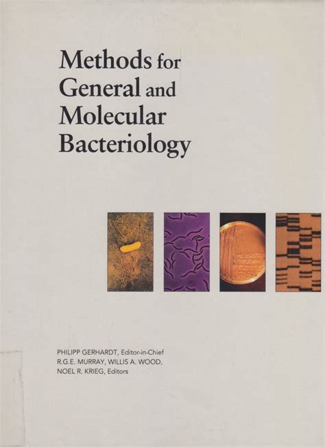 Buy Methods for General and Molecular Bacteriology Book Online at Low ...