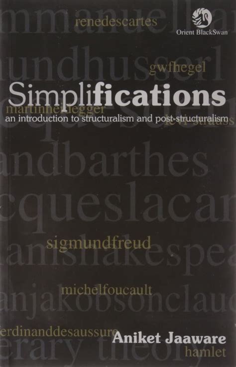 Buy Simplifications: An Introduction to Structuralism and Post ...
