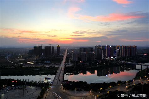 衡阳市32层高楼拍摄的夕照蒸水，晚霞如幻，诗和远方都在这里！-搜狐大视野-搜狐新闻