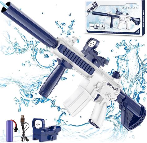 62cm High-Pressure Electric Water Gun - Automatic & Battery Powered ...