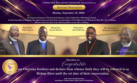 Unified Free Will Baptist Churches | Unity Among Believers Through Christ