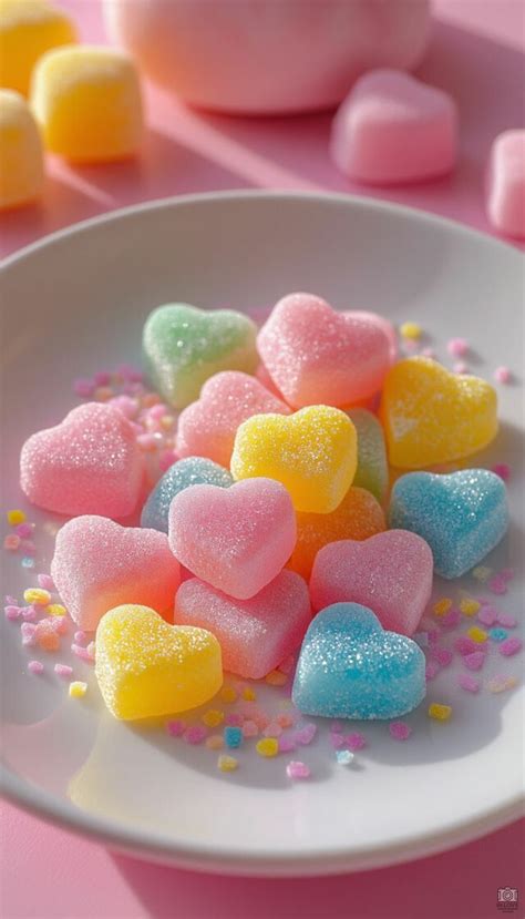 Gummy candy aesthetic wallpaper | Candy hearts aesthetic, Aesthetic ...