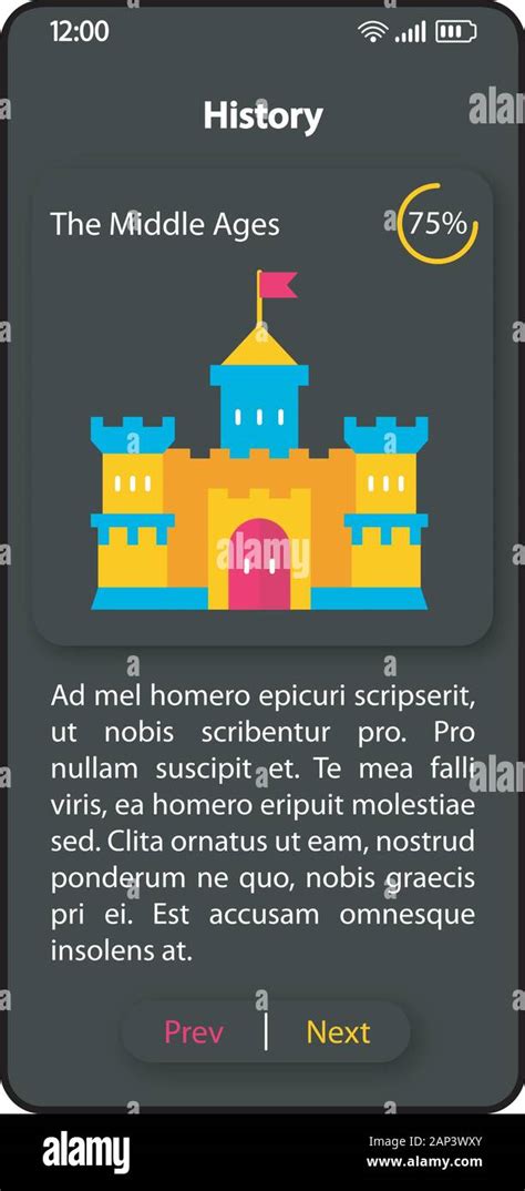 Image result for History App Interface Design Examples