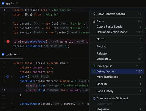 TypeScript Debugging 的图像结果